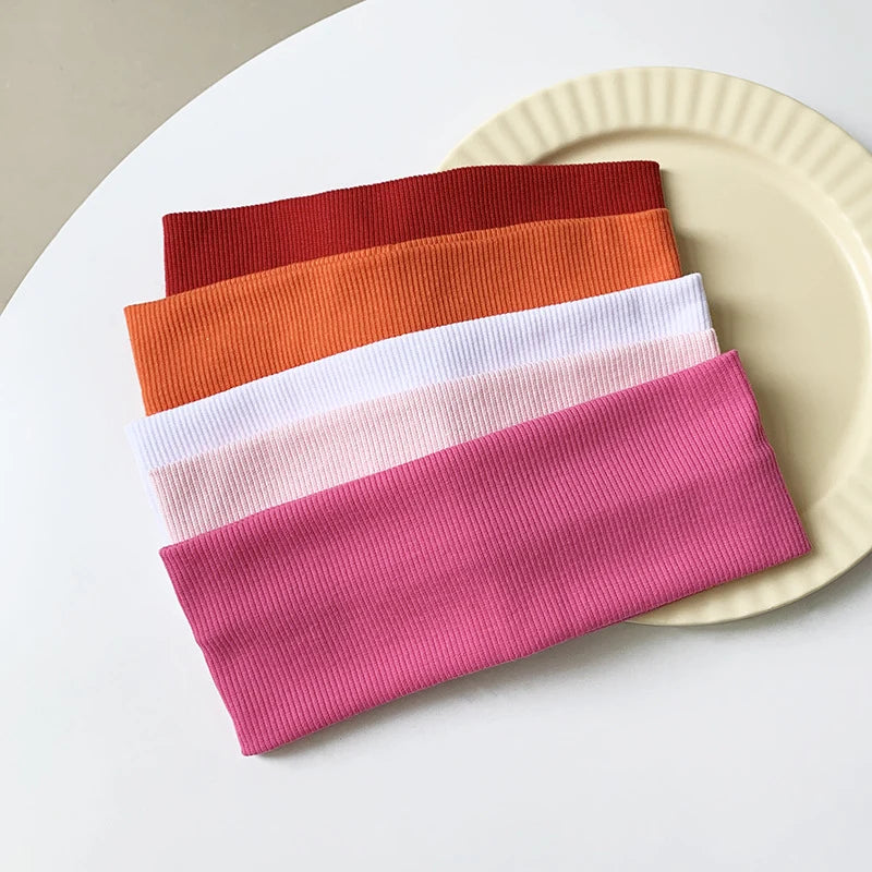 3pcs Wide-brimmed elastic hair band