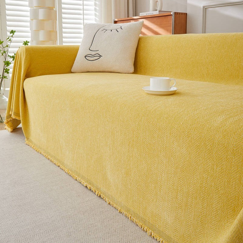 Chenille Sofa Cover Towel