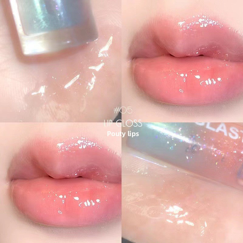 Glossy Lip Gloss Jelly Lip Glaze Water Light Lip Dye