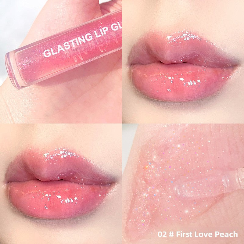 Glossy Lip Gloss Jelly Lip Glaze Water Light Lip Dye