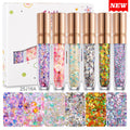Shimmering sequin facial eyeshadow