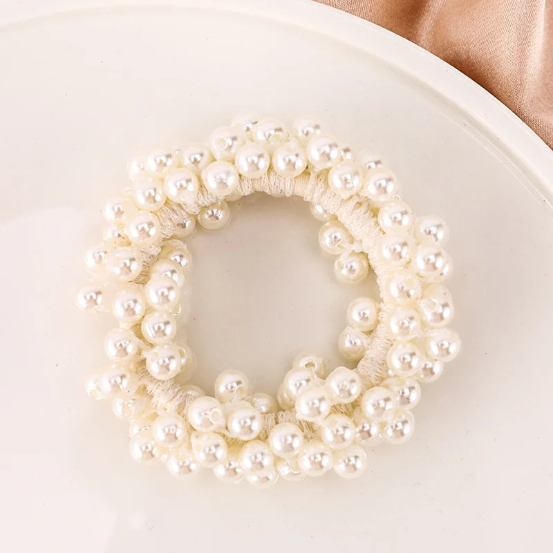3pcs Pearl Hair Tie