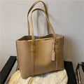 Soft Leather Large Capacity Women Tote Bag