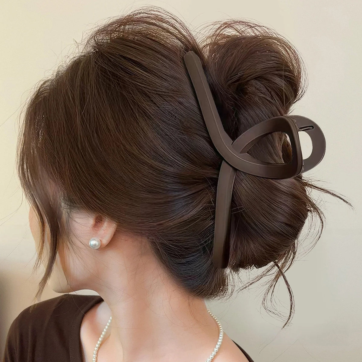 4 large hair clips for women