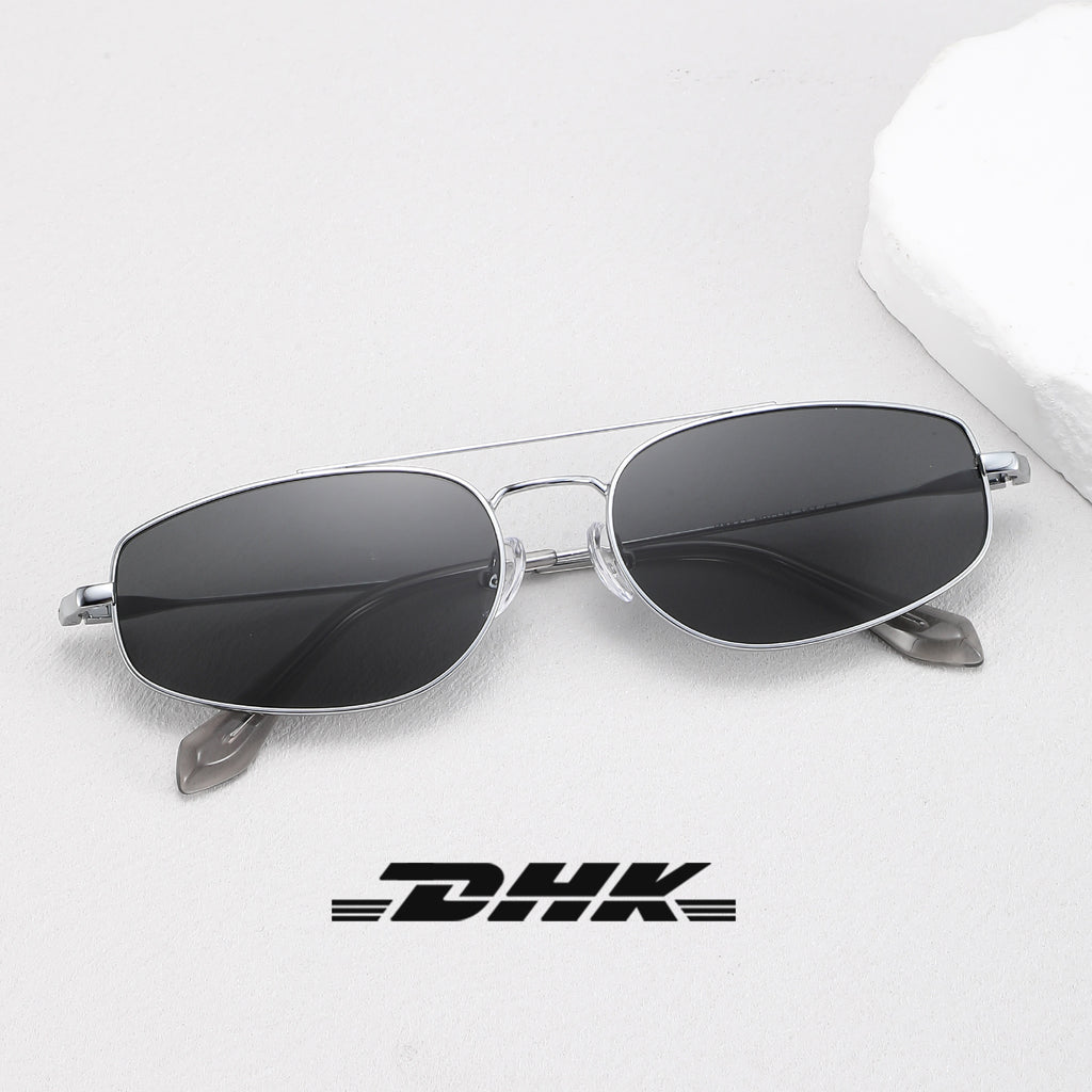 Pilot Style Metal Sunglasses UV Protection