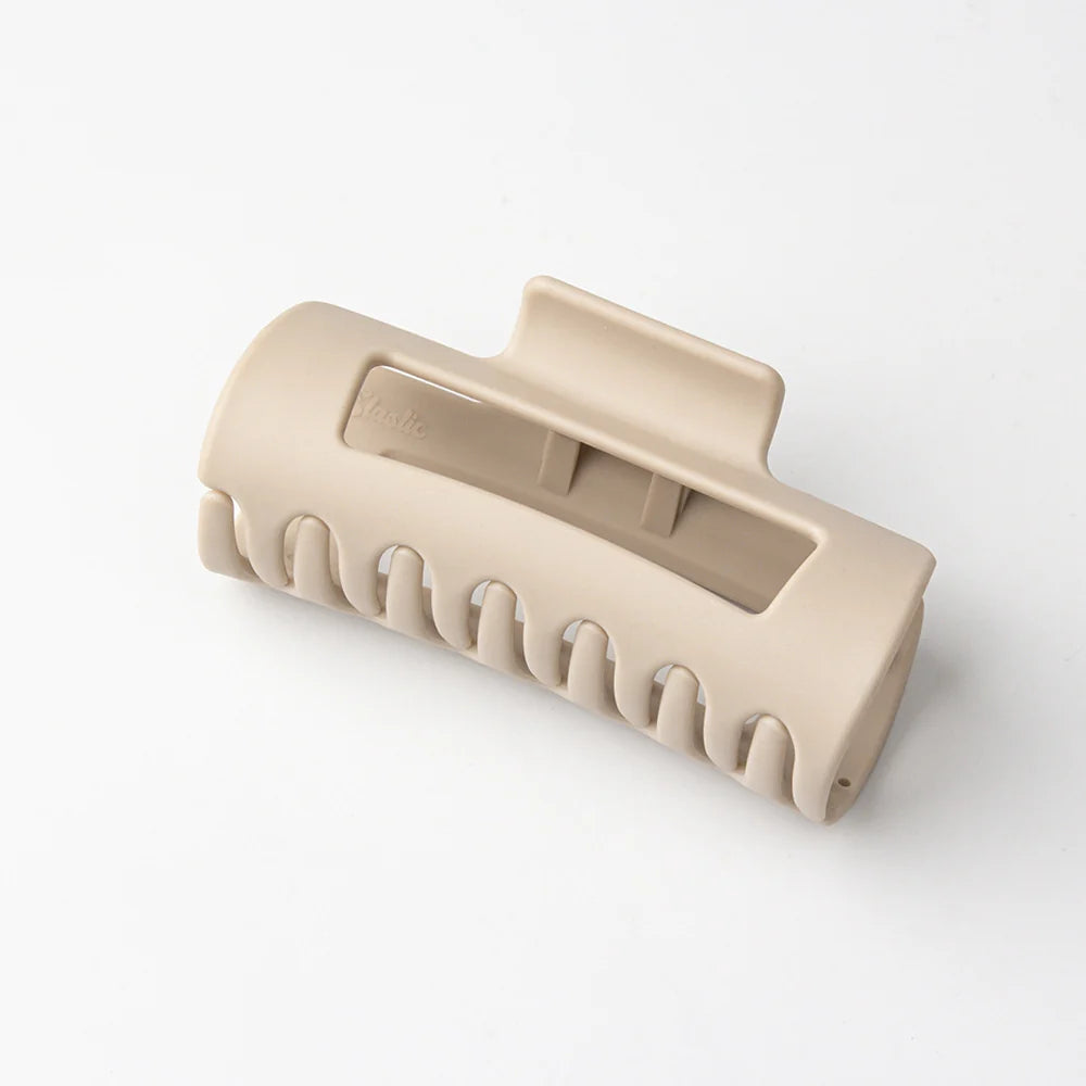 3pcs Frosted Soft Silicone Hair Gripper Clip