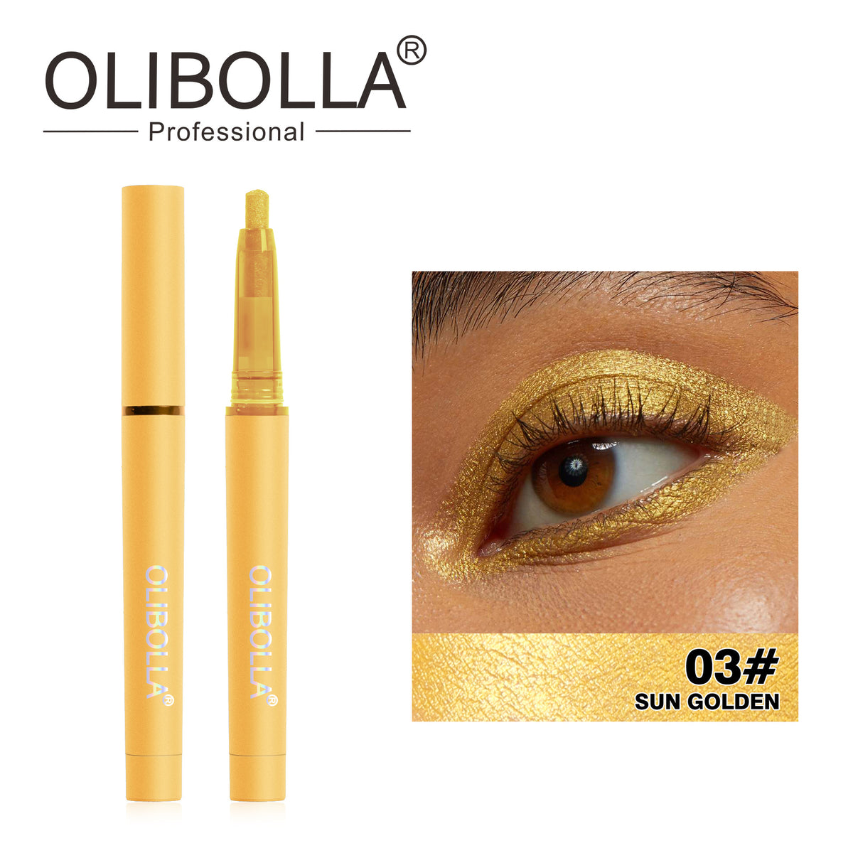 Twelve-Color High-Gloss Eye Shadow Pen