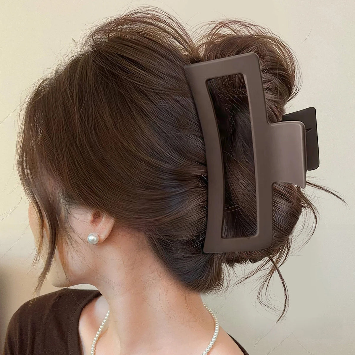 4 large hair clips for women