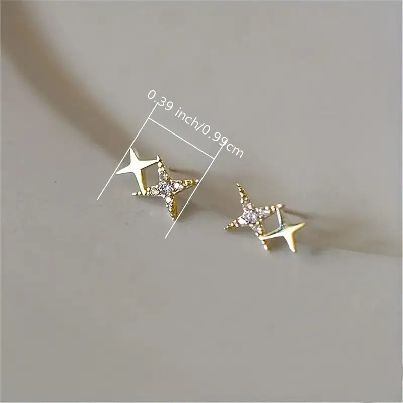 Star Shaped Earrings