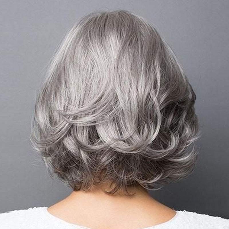 Short Curly Bobo Synthetic Hair Wig