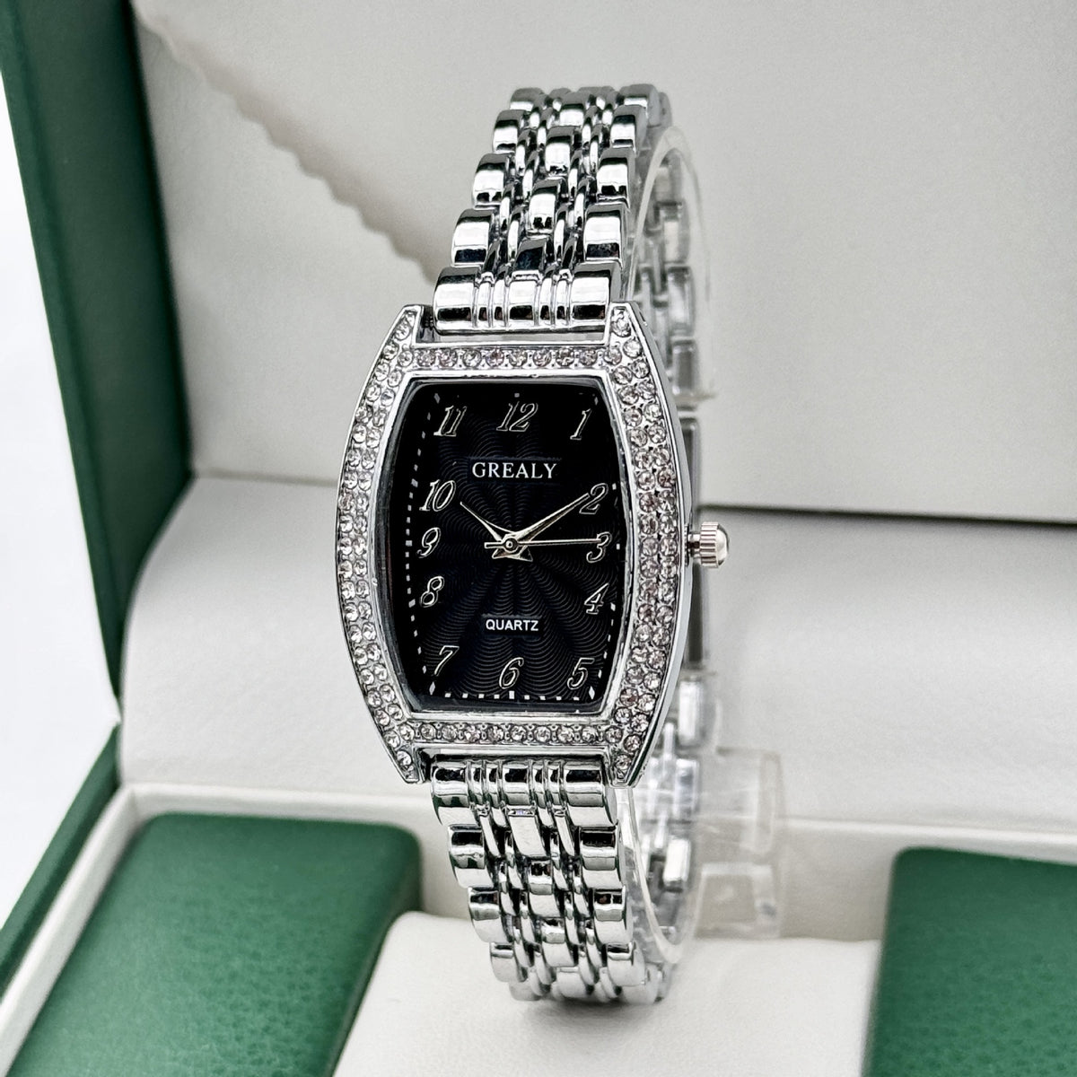 Fashion Quartz Watch Digital Analog Combo