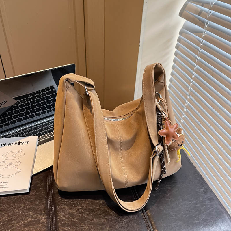 Women's casual crossbody dumpling bag