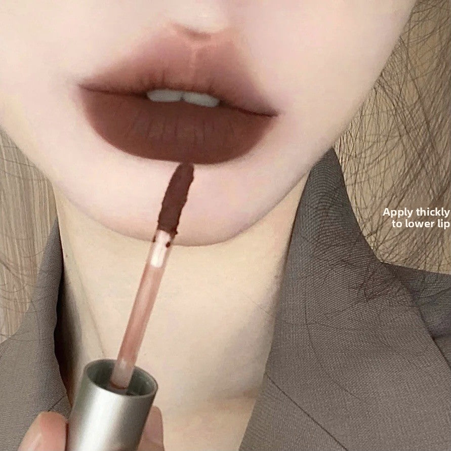 Small silver tube lip gloss