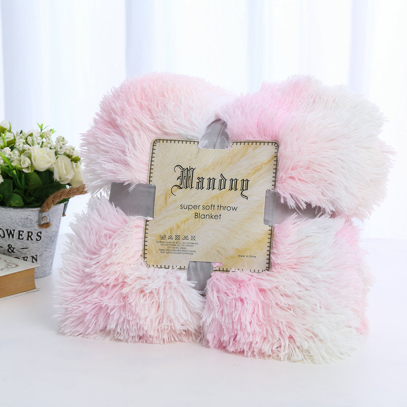 Double-Sided Plush Fleece Blanket