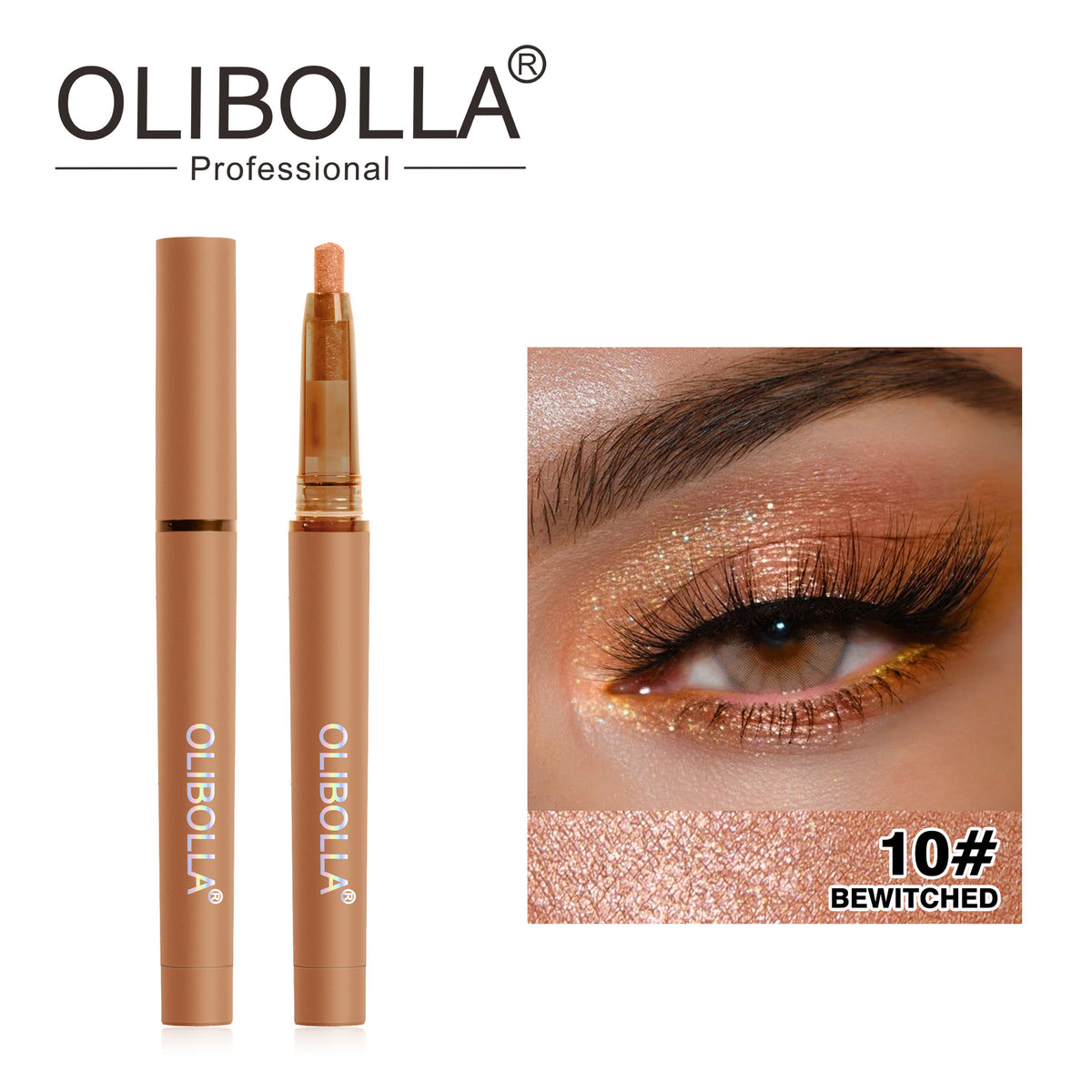 Twelve-Color High-Gloss Eye Shadow Pen
