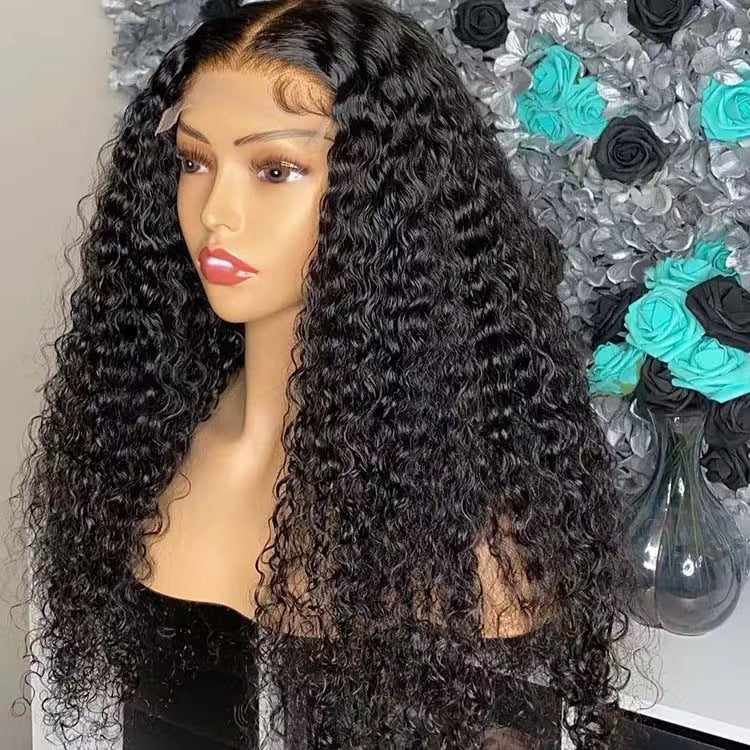 Long Curly Synthetic Lace Front Wig