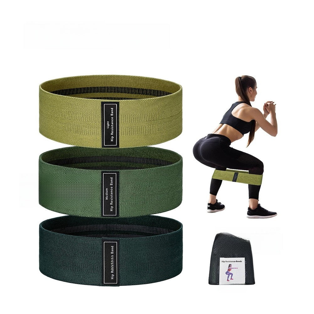 Knit resistance band