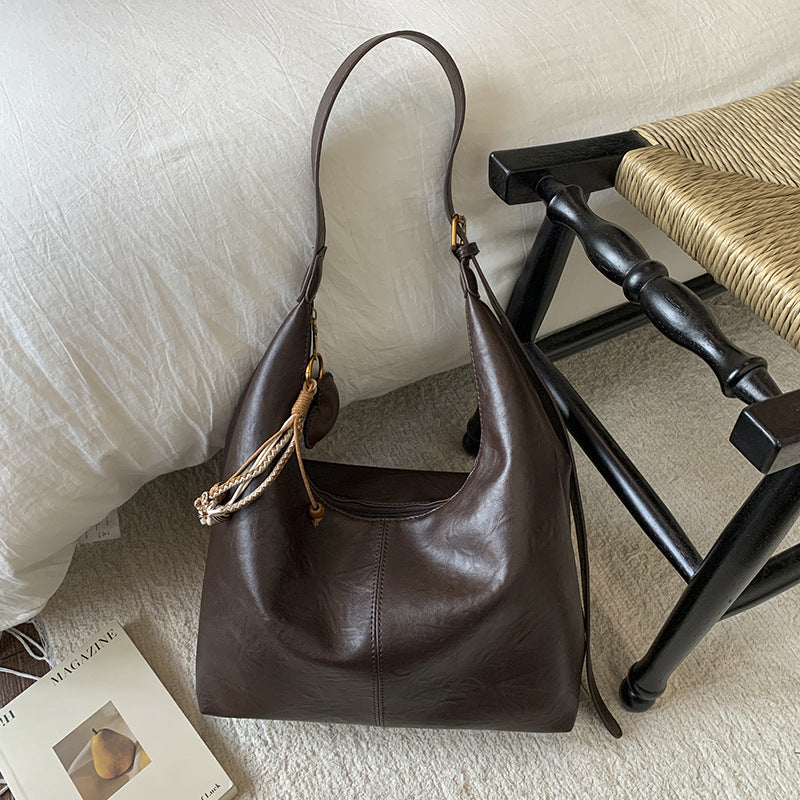 Retro Large Capacity Crossbody Shoulder Bag