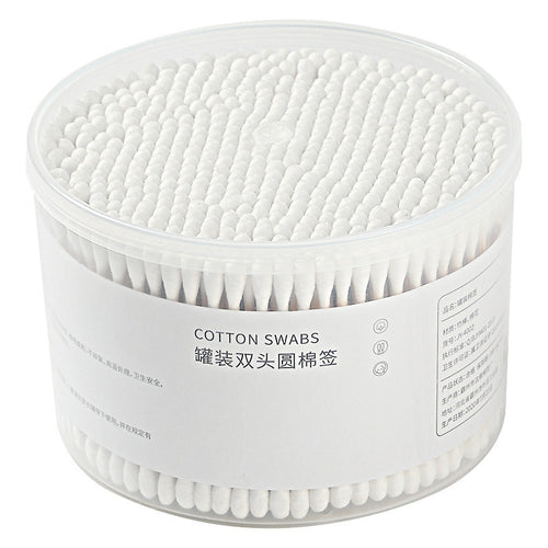 500pcs Double Ended Cotton Swabs with Wooden Sticks