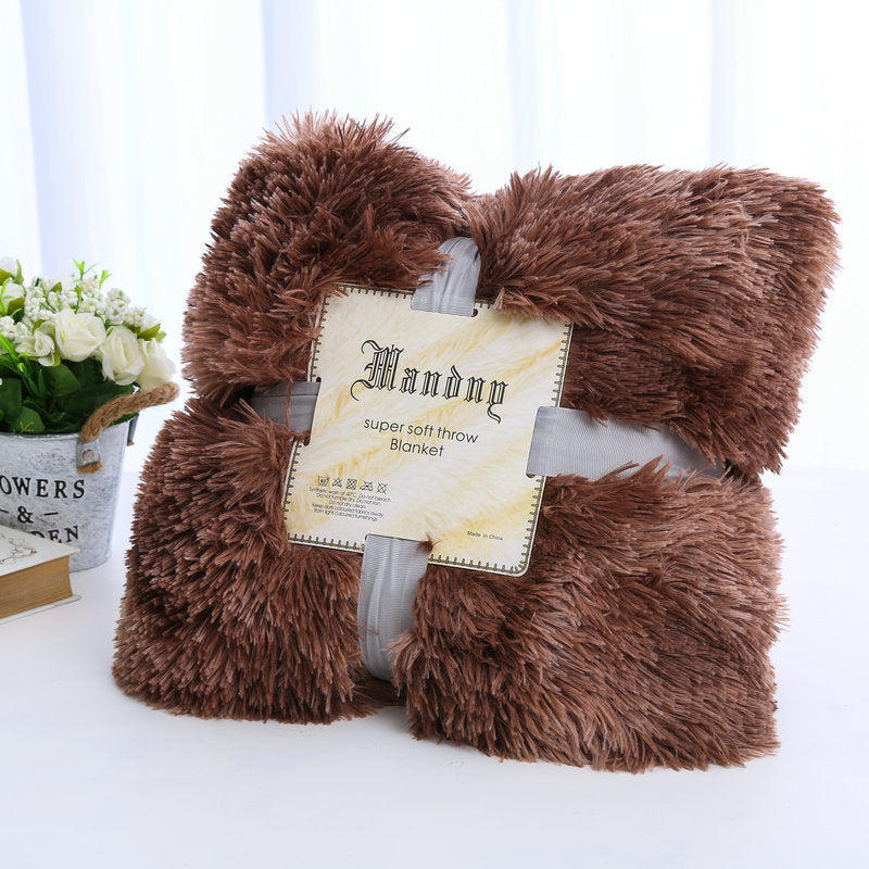 Double-Sided Plush Fleece Blanket