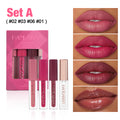 4pcs HANDAIYAN Pearl Lip Gloss