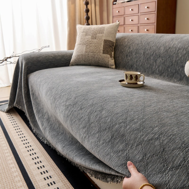 Chenille Sofa Cover Towel