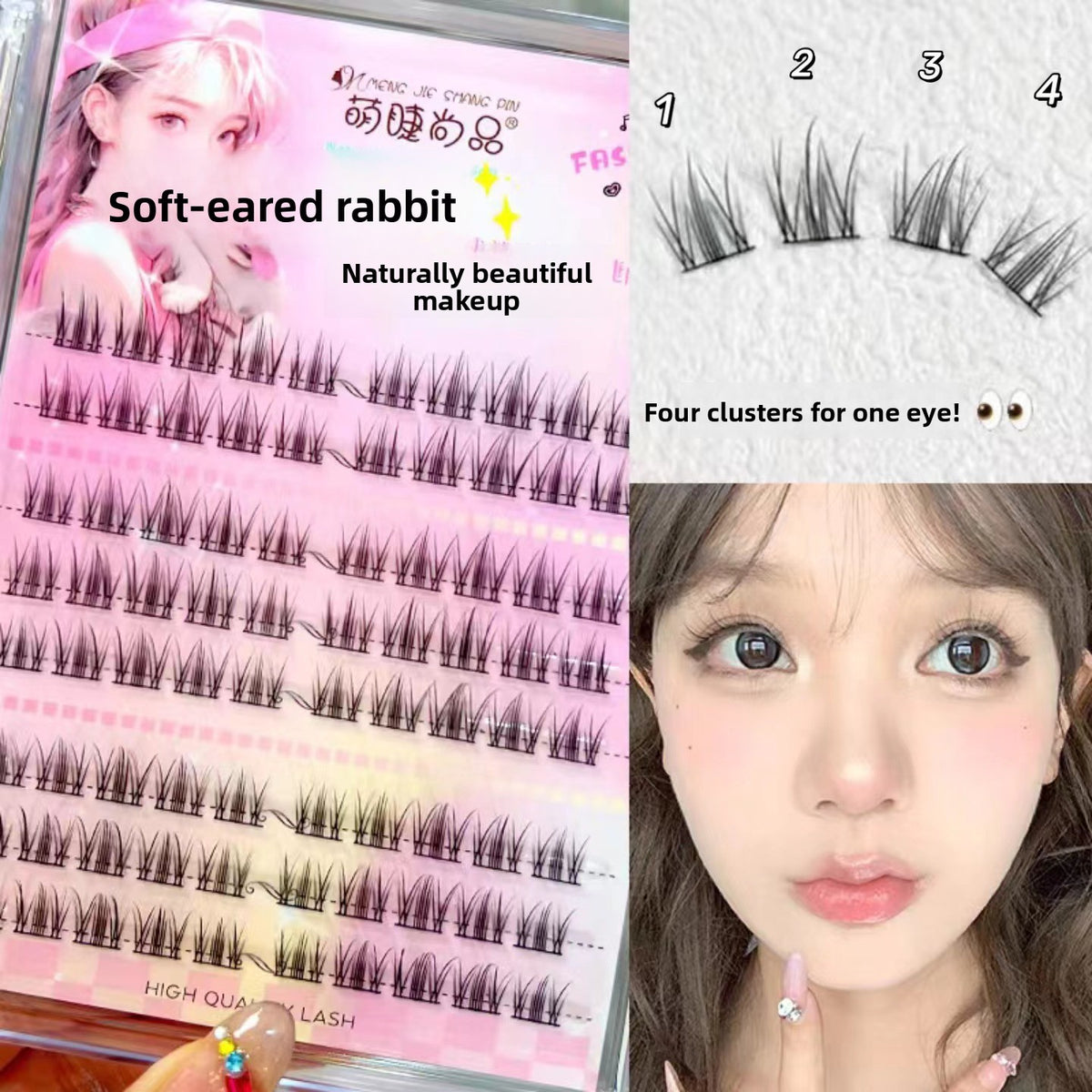 Natural Volume Faux Eyelashes