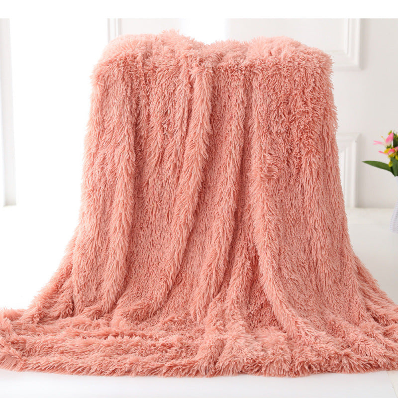 Double-Sided Plush Fleece Blanket