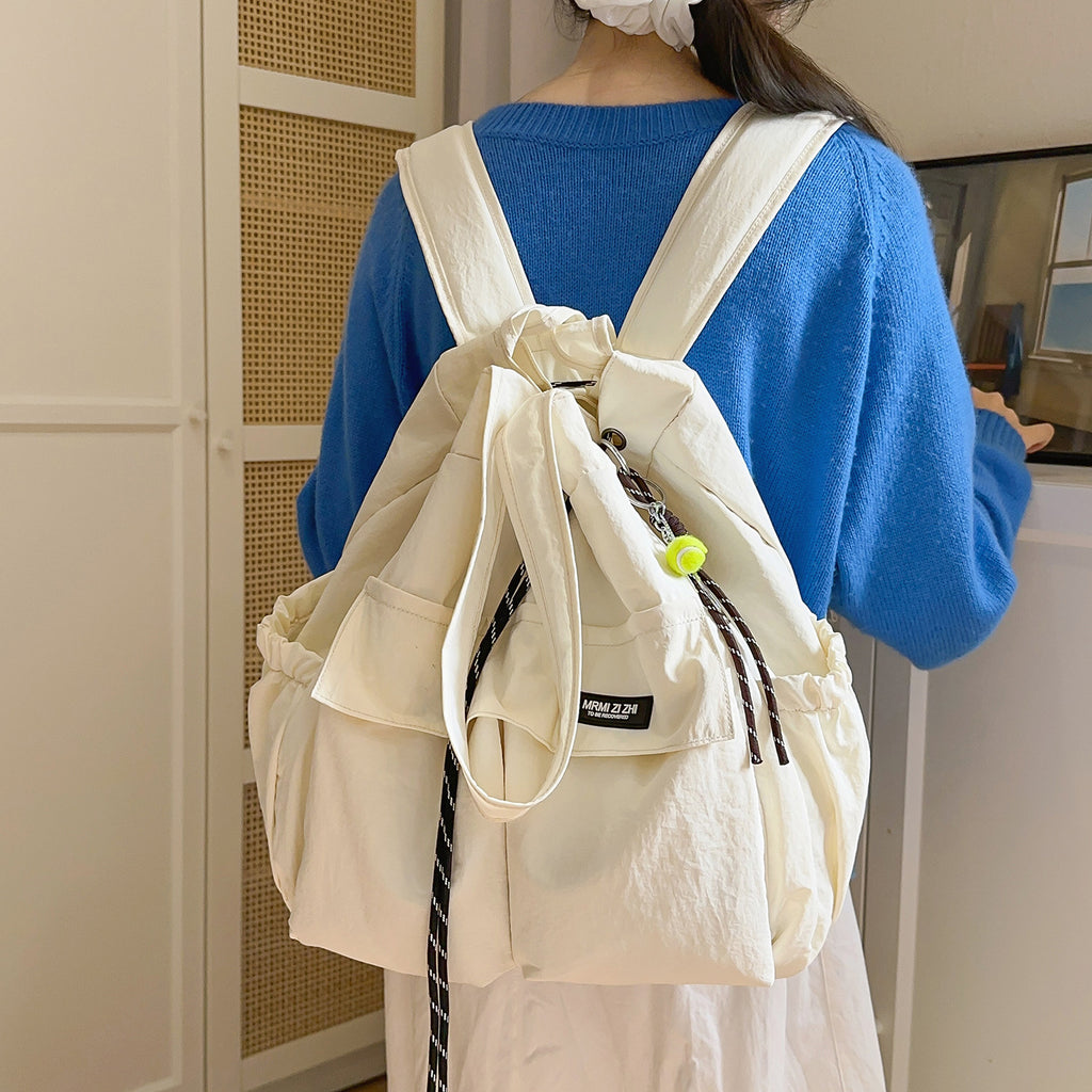 Lightweight Dual-Use Nylon Backpack