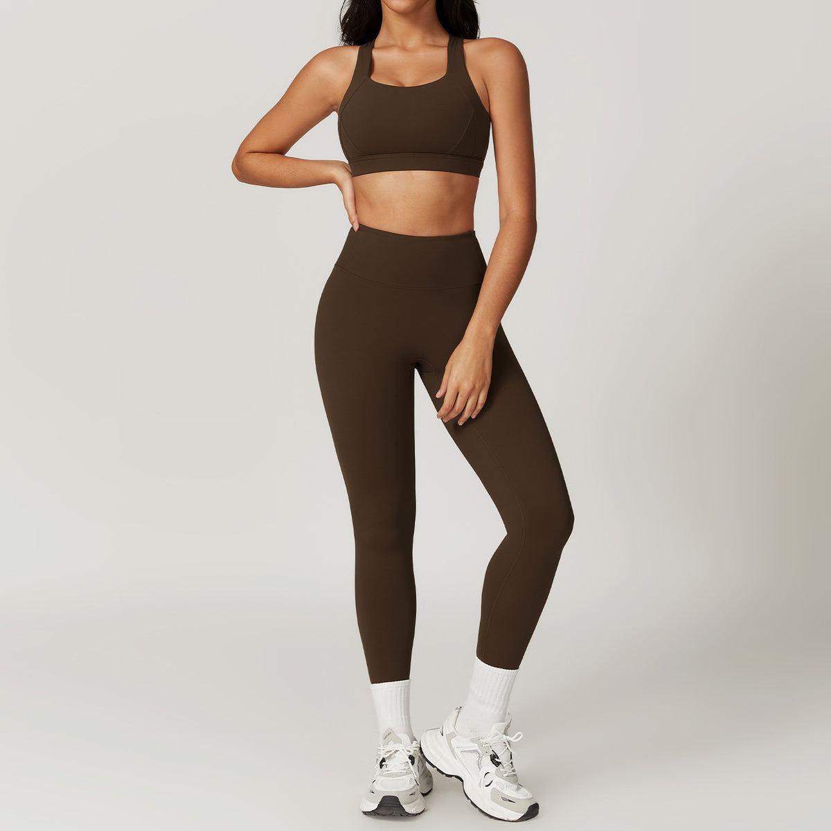Womens Quick-Dry Fitness Yoga Set