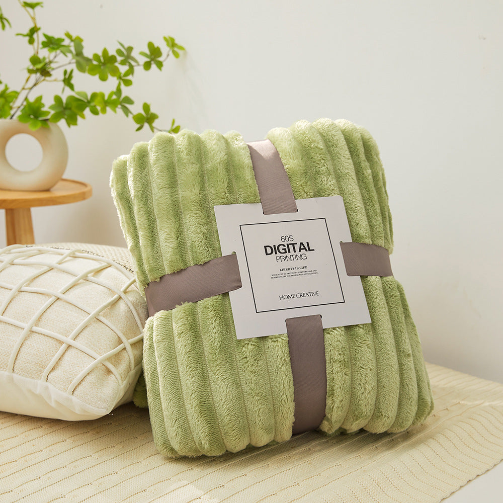 Coral Fleece Throw Blanket
