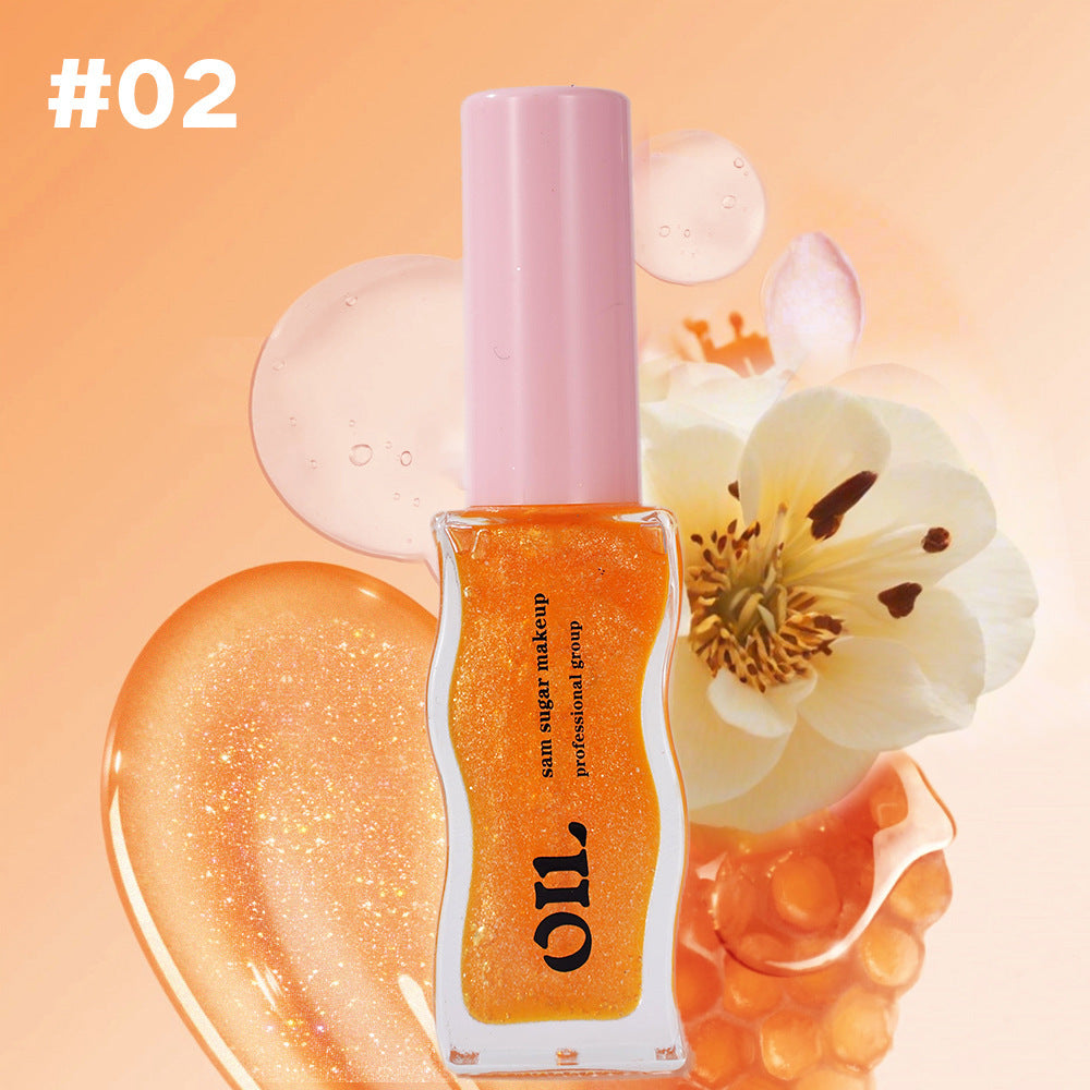 Transparent Pearlescent Lip Gloss