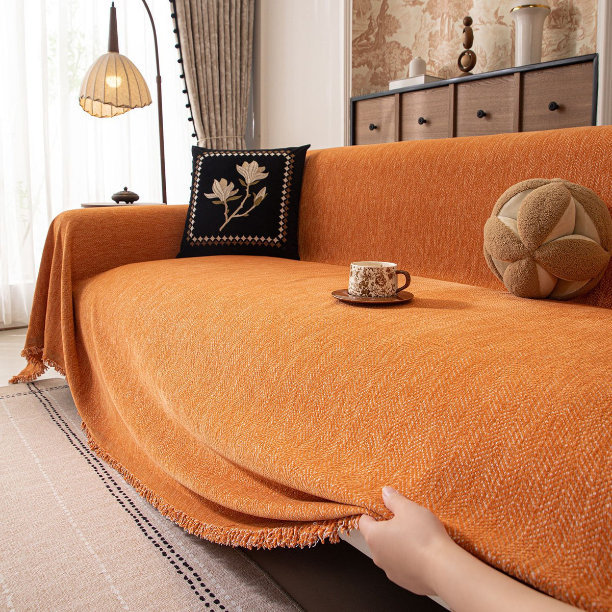 Chenille Sofa Cover Towel