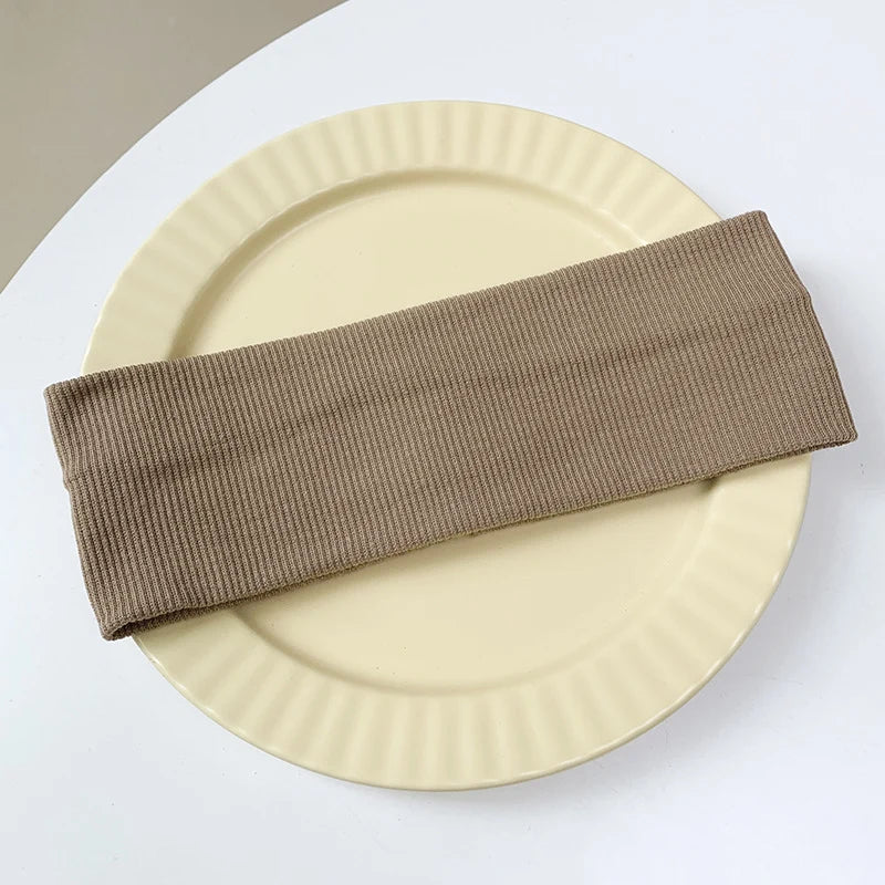 3pcs Wide-brimmed elastic hair band