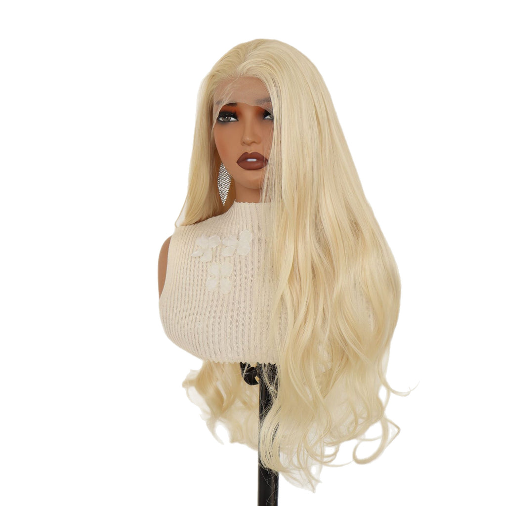 Light Golden Body Wave Synthetic Wig