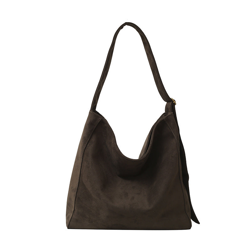 Suede Tote Bag