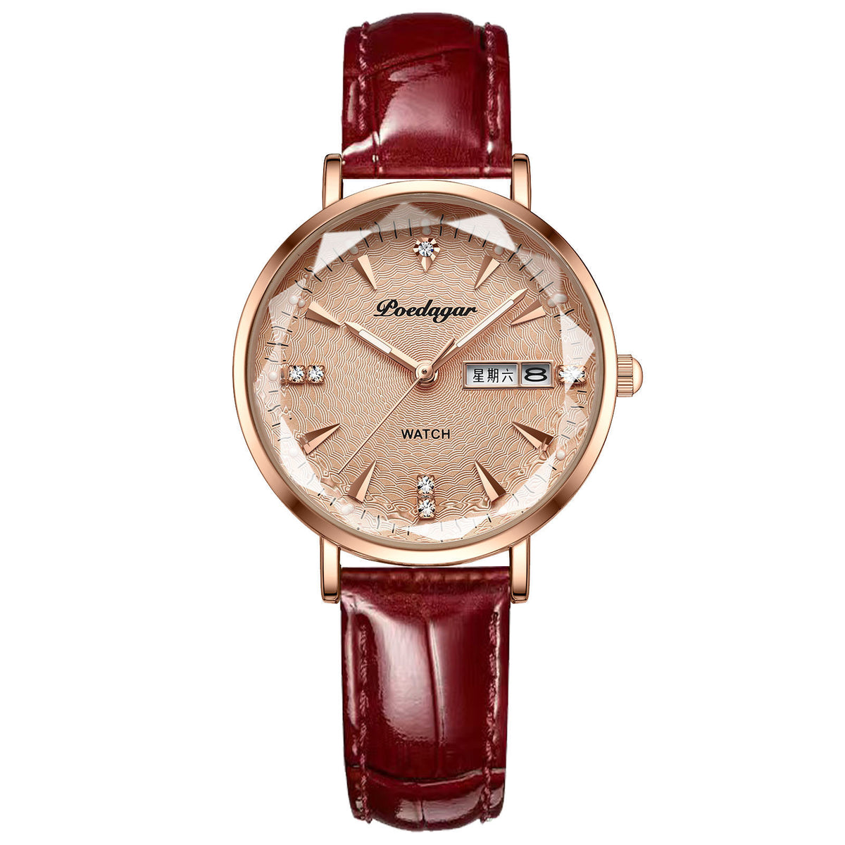 Waterproof Luminous Women Calendar Watch