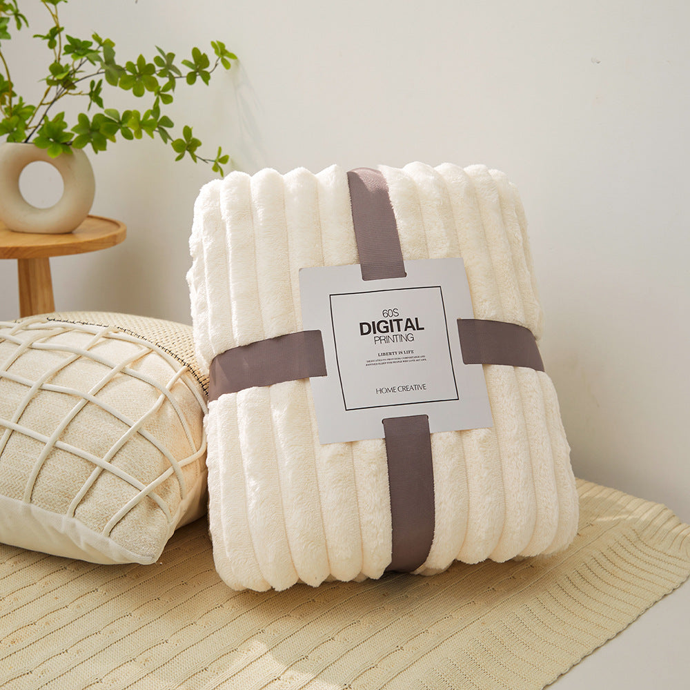 Coral Fleece Throw Blanket