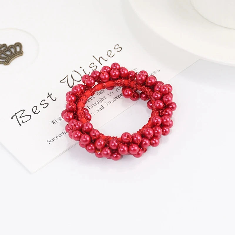 3pcs Pearl Hair Tie