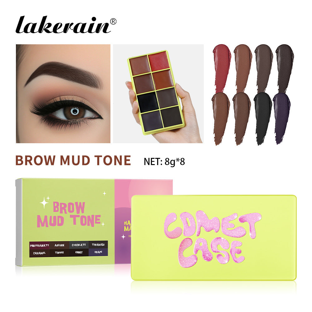 8-Color Blush Highlighter Contour Palette