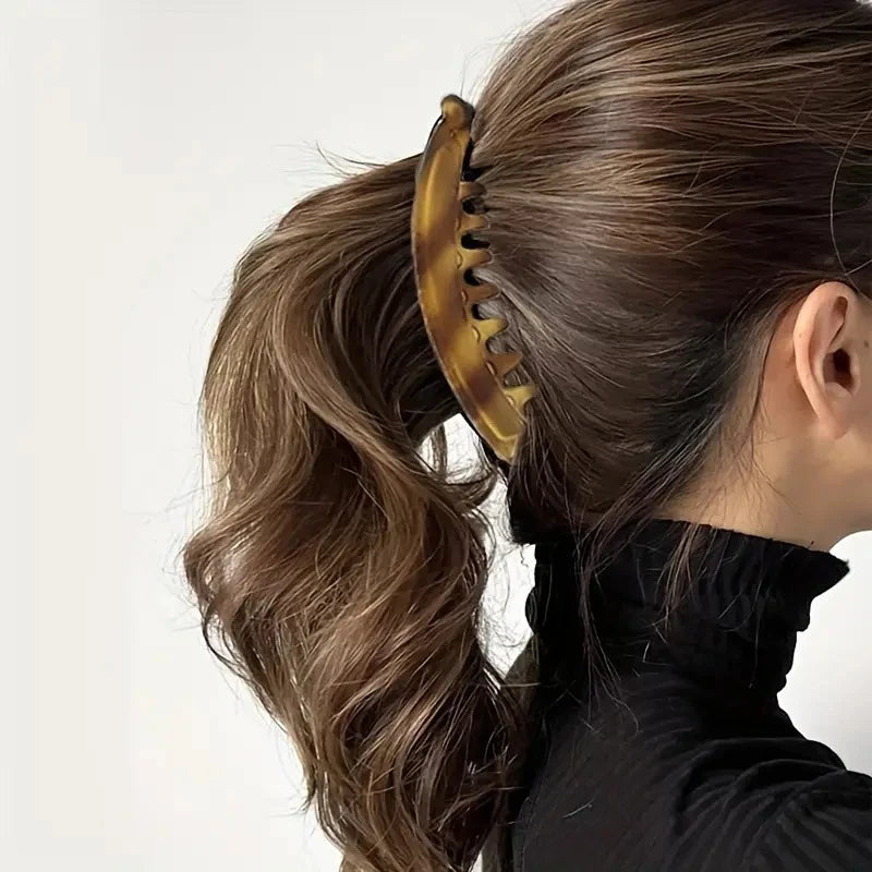 3pcs Elegant Vertical Banana Hair Clip