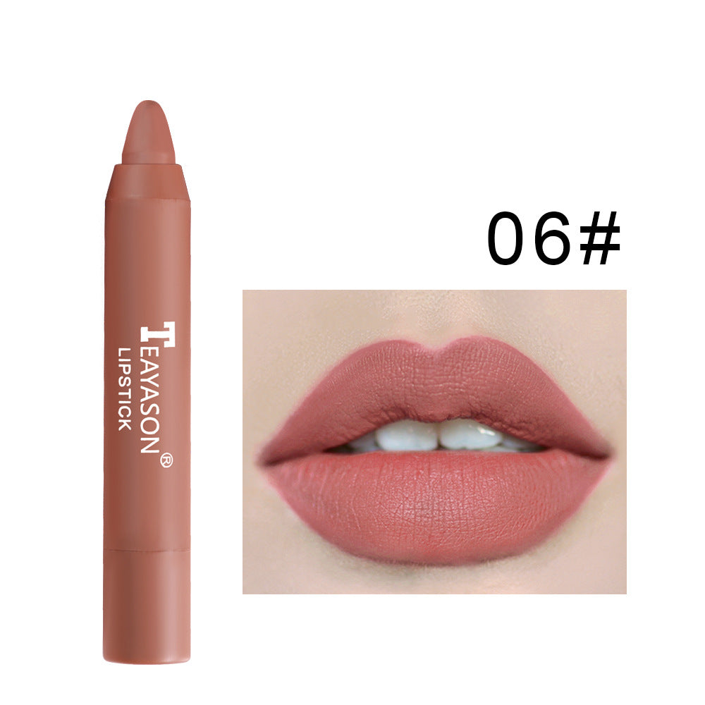 Matte Lip Gloss with Color and Moisturizing Properties, Easy-To-Apply Lip Glaze