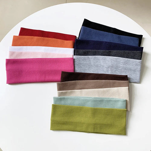 3pcs Wide-brimmed elastic hair band