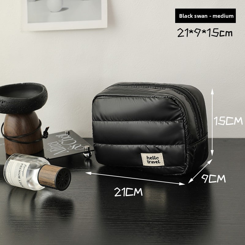 A high-end portable large-capacity toiletry bag
