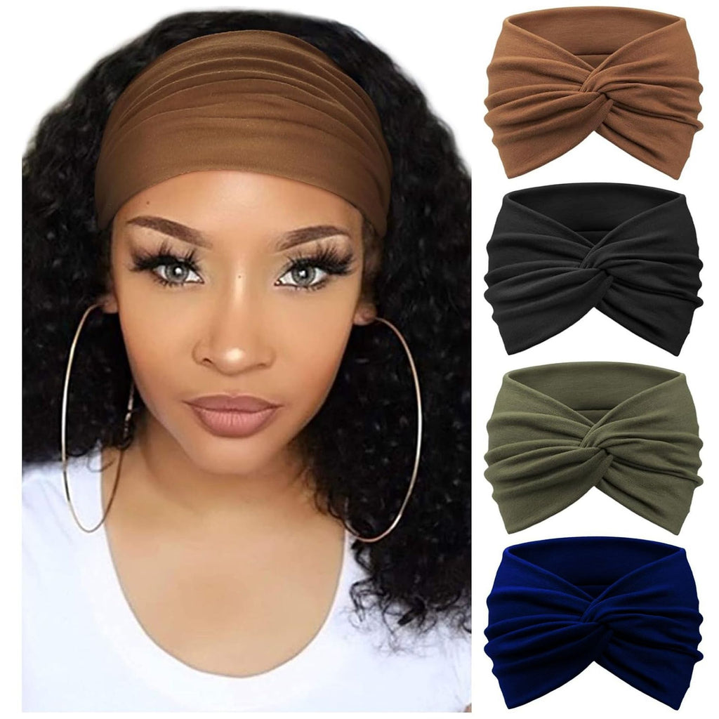 10pcs mixed colors Knotted hairband