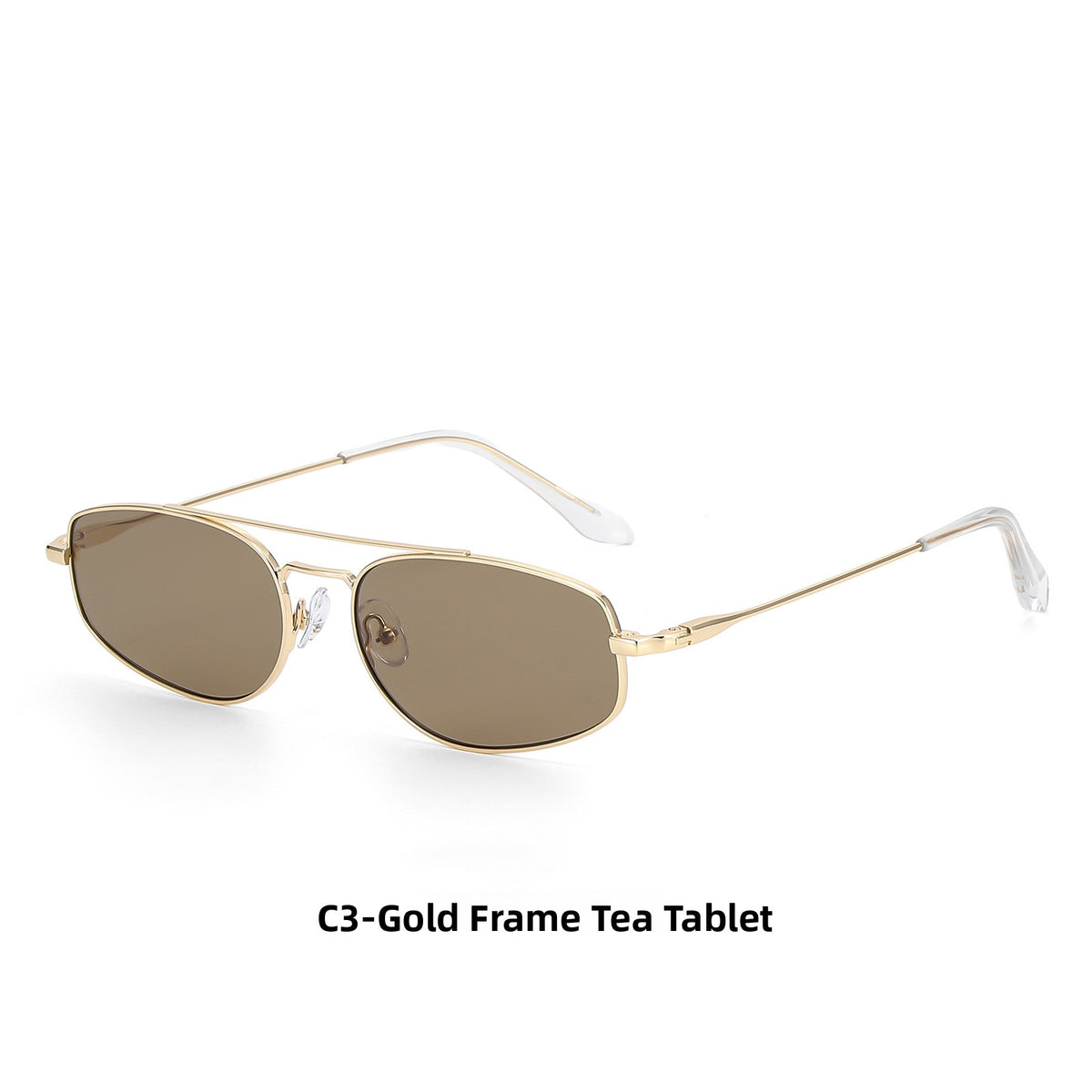 Pilot Style Metal Sunglasses UV Protection