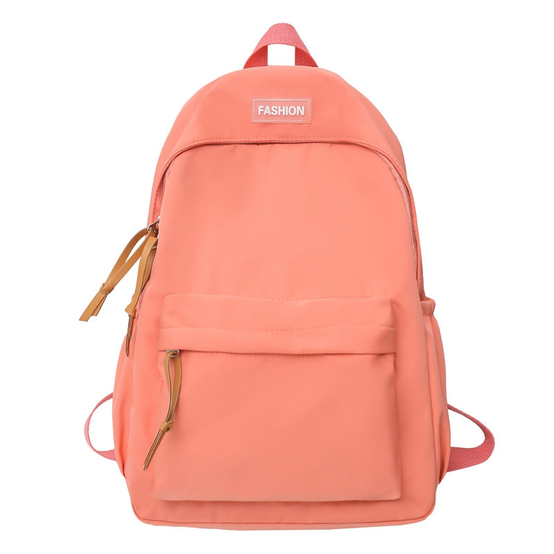 Women's Backpack in a Forest Style, Versatile Korean Version,