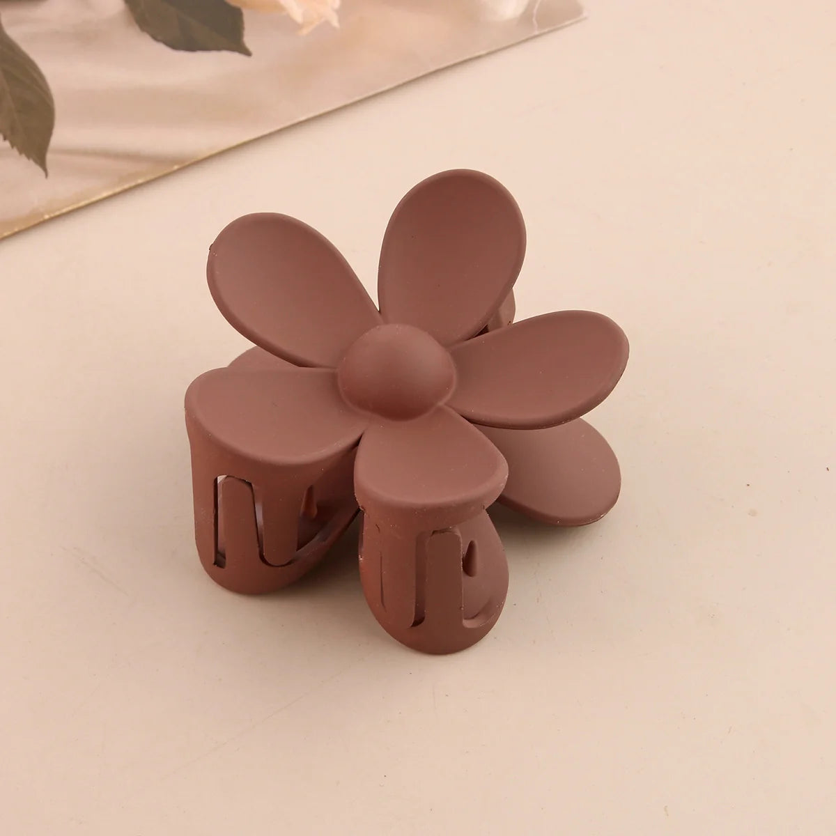 3pcs Fashion Flower Hair Clip ABS Grip Claw Clip for Women