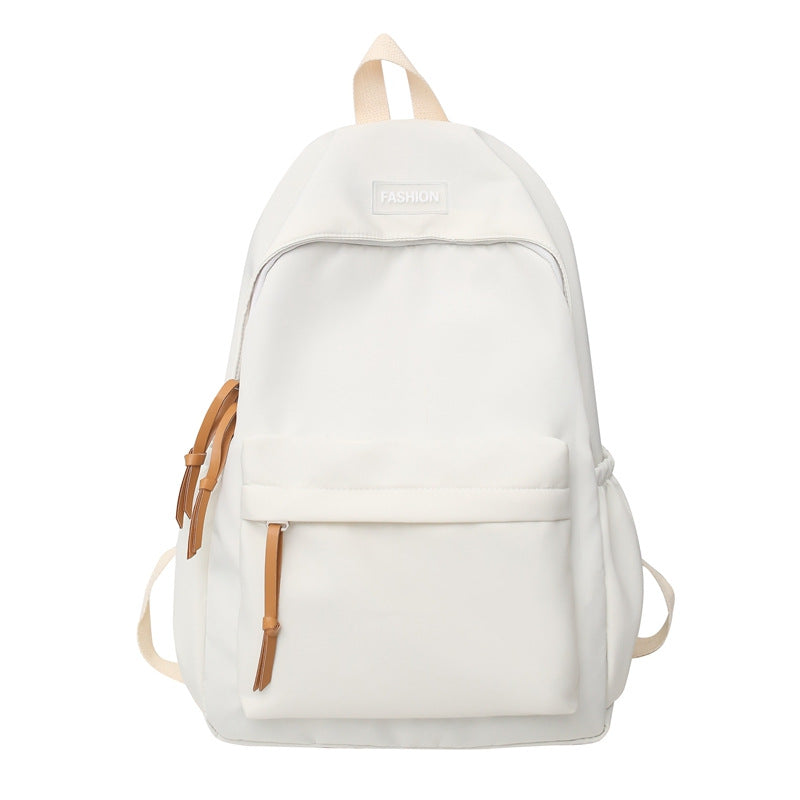 Women's Backpack in a Forest Style, Versatile Korean Version,