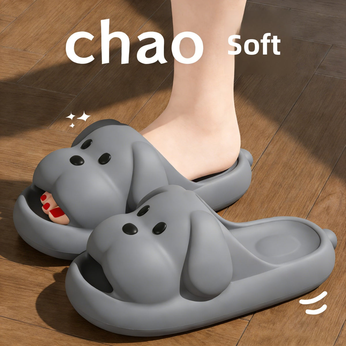 Cute Puppy EVA Slippers